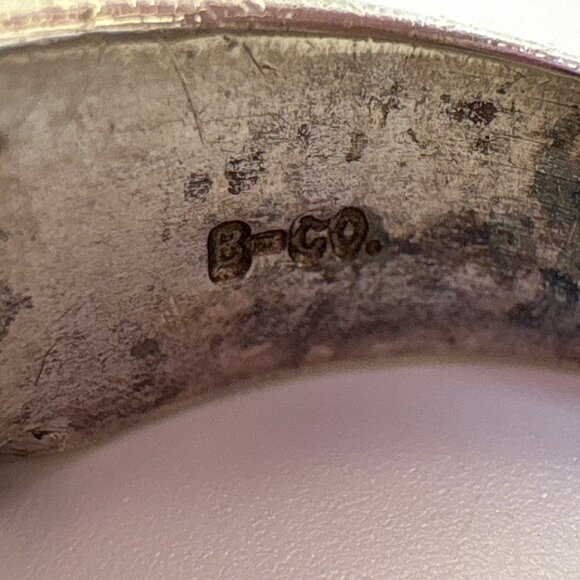 Sterling Silver 925 Toy Three Dimensional Lettering Statement Ring Size 11.25 - Picture 9 of 13